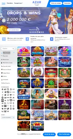 l'application et interface QBet Casino